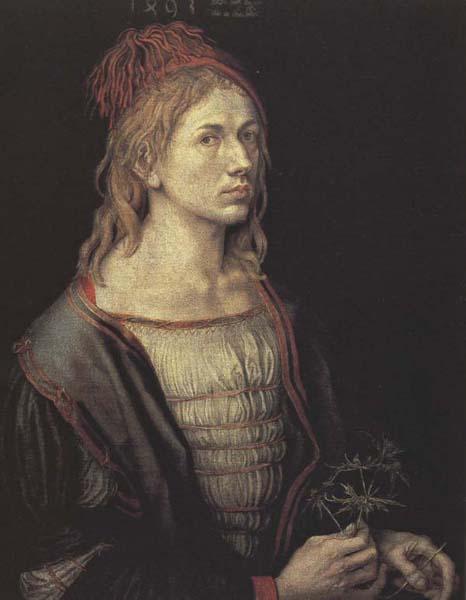  Portrait of the Artist with a Thistle